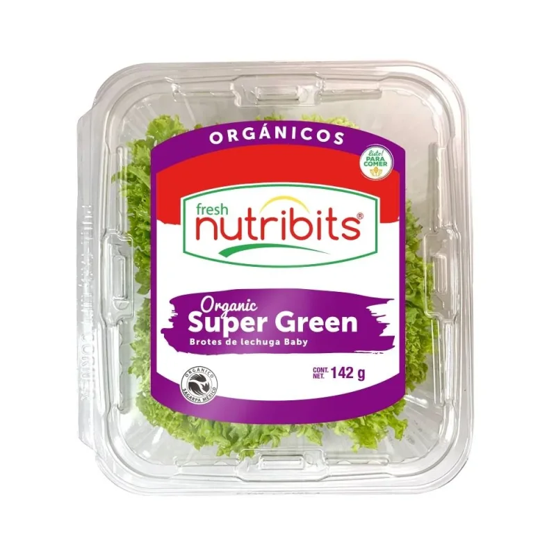 BROTES DE LECHUGA BABY FRESH NUTRIBITS ORGANICOS 142g