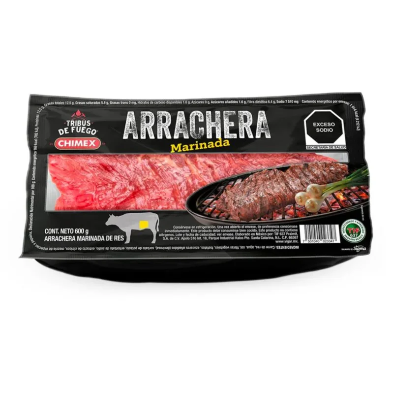 ARRACHERA MARINADA DE RES