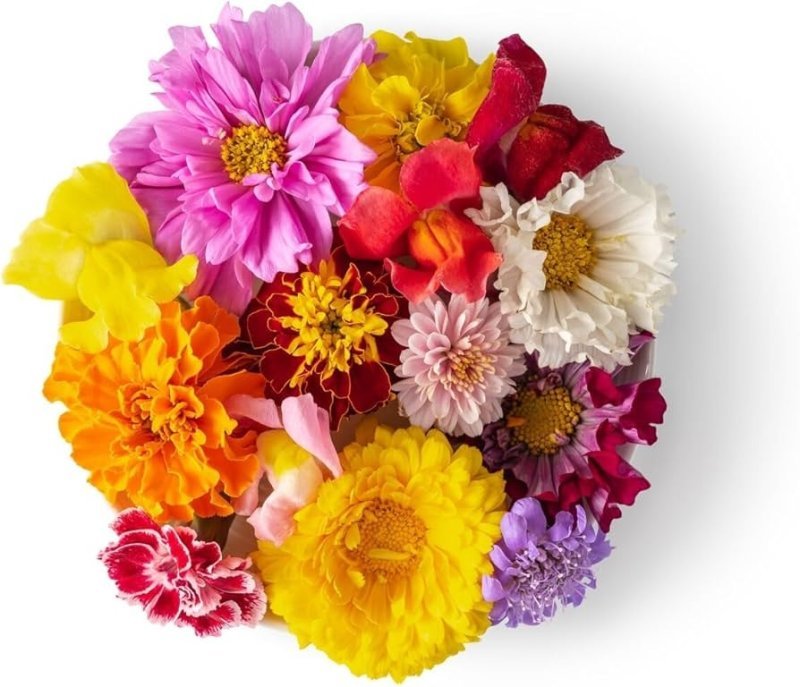 FLOR COMESTIBLE 50 PZA ARG.