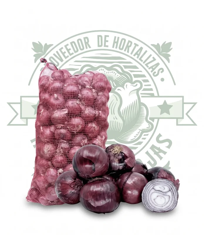 CEBOLLA MORADA SIN PELAR EN ARPILLA