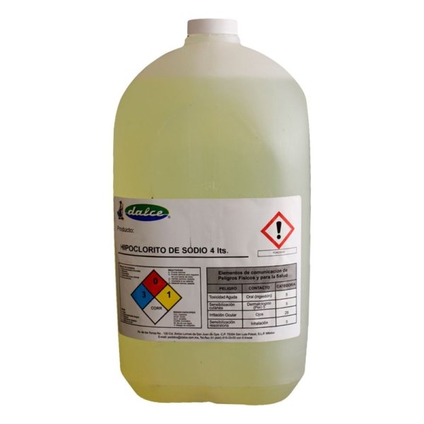 HIPOCLORITO DE SODIO 5 LT
