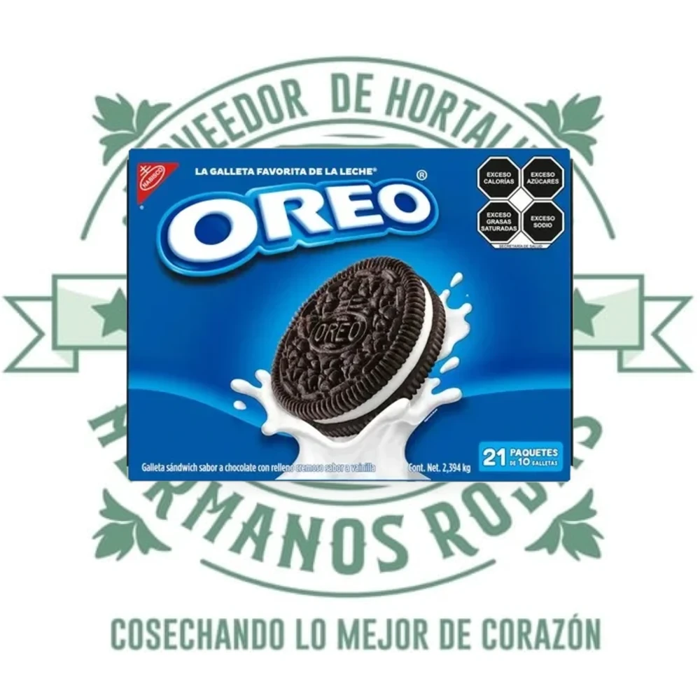 GALLETA OREO 21 PAQUETES