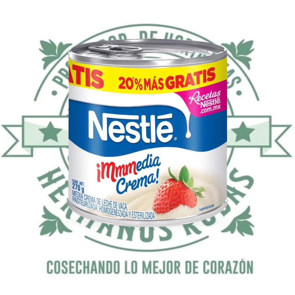 MEDIA CREMA NESTLE 270g