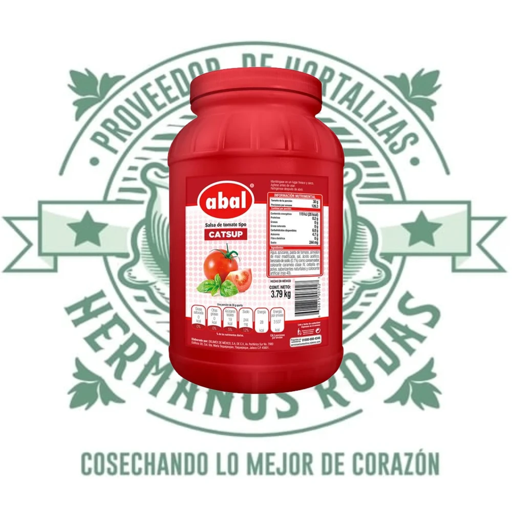 TARRO CATSUP ABAL 3.8