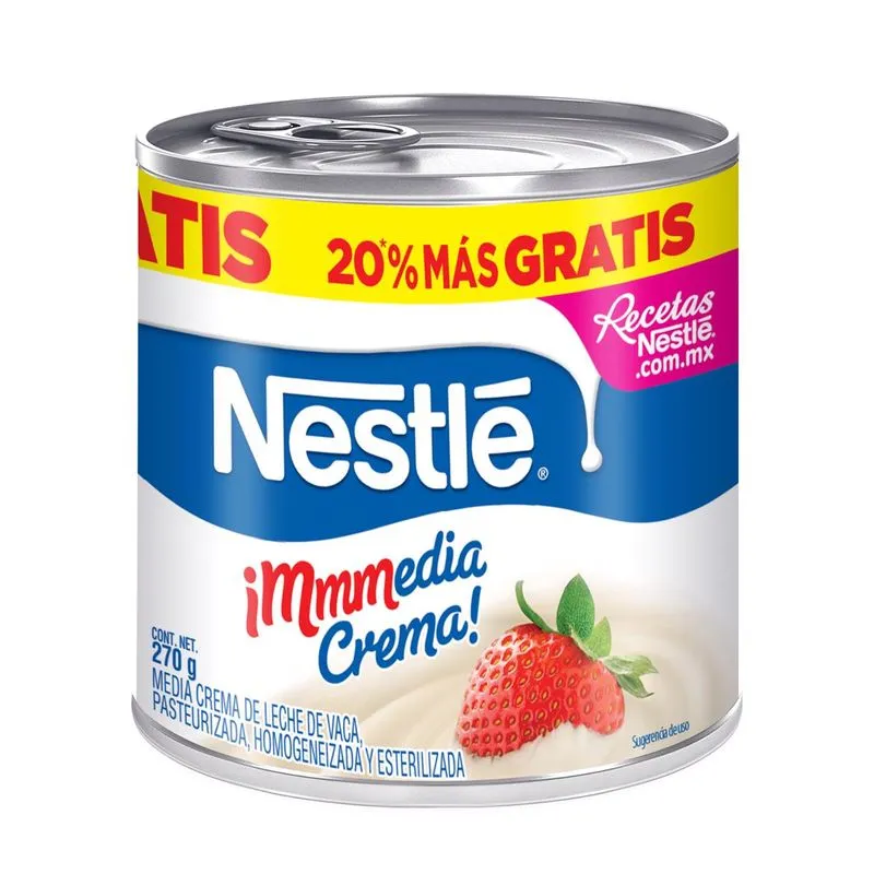 MEDIA CREMA NESTLE 270g