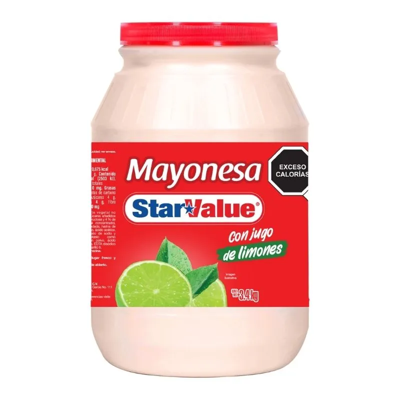 MAYONESA STAR VALUE 3.4 kg