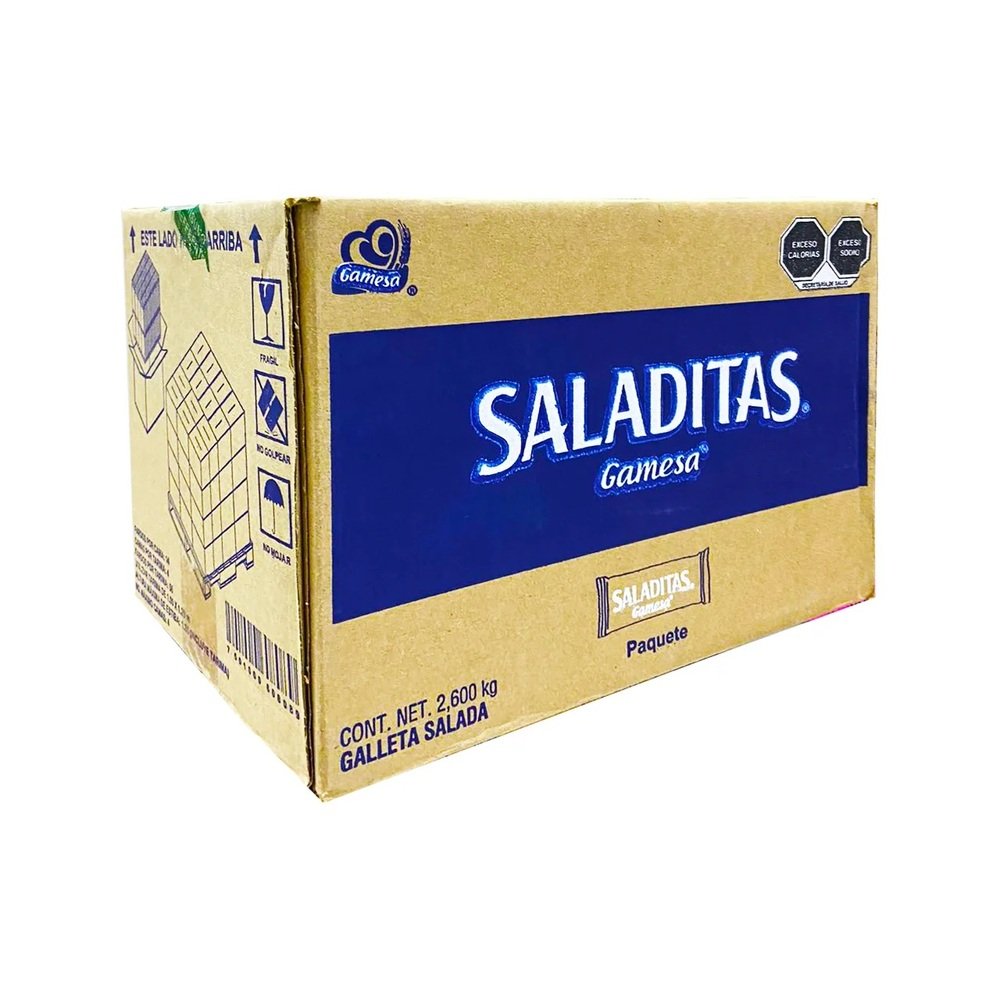 CAJA SALADITAS 2.4 kg