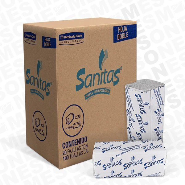 CAJA SANITAS 20 pzas